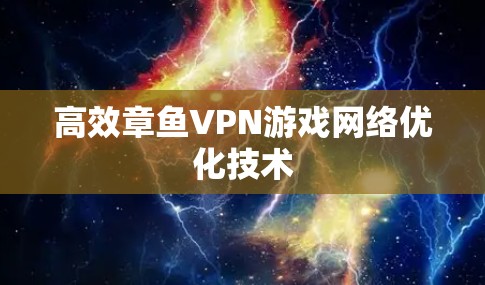 高效章鱼VPN游戏网络优化技术 高效章鱼VPN游戏网络优化技术