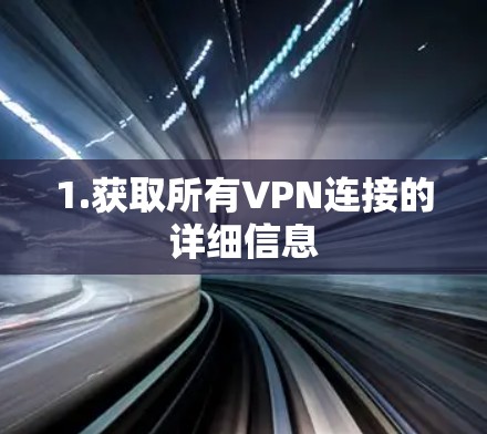 1.获取所有VPN连接的详细信息 1.获取所有VPN连接的详细信息