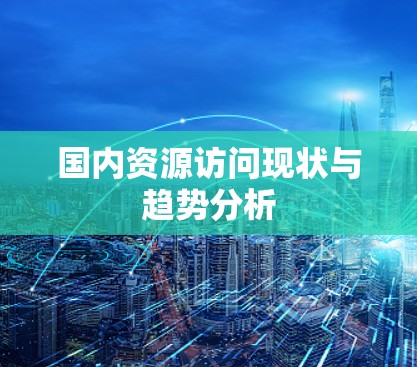 国内资源访问现状与趋势分析
