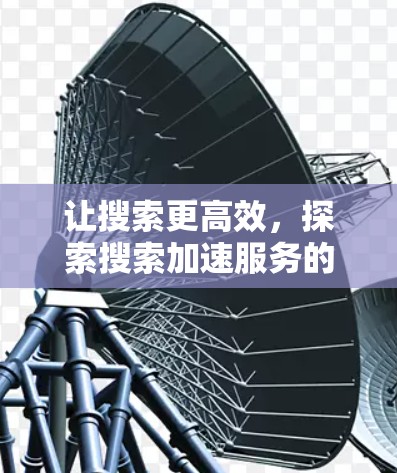 让搜索更高效,探索搜索加速服务的潜力 让搜索更高效,探索搜索加速服务的潜力