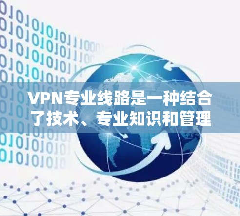VPN专业线路是一种结合了技术、专业知识和管理能力的网络服务,旨在提供安全、高效和可靠的网络连接。以下是对 VPN 专业线路的详细分析 VPN专业线路是一种结合了技术、专业知识和管理能力的网络服务,旨在提供安全、高效和可靠的网络连接。以下是对 VPN 专业线路的详细分析
